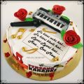 Singer Theme Cake 2